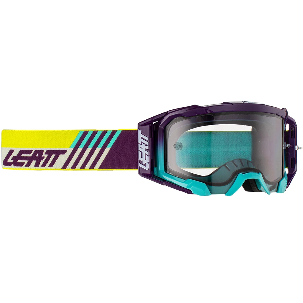 Leatt Velocity 5.5 Indigo Light Grey 58%, очки для мотокросса и эндуро
