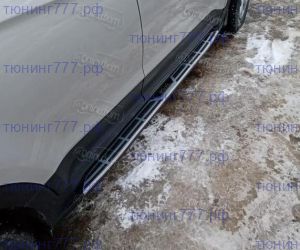 Подножки боковые, стиль оригинала для Creta