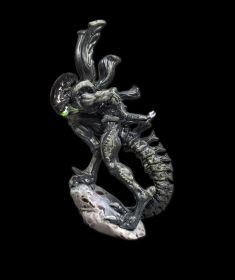 Коллекционная фигурка: Чужой Ксеноморф (Alien Xenomorph) | 93 мм, ручная роспись Msh