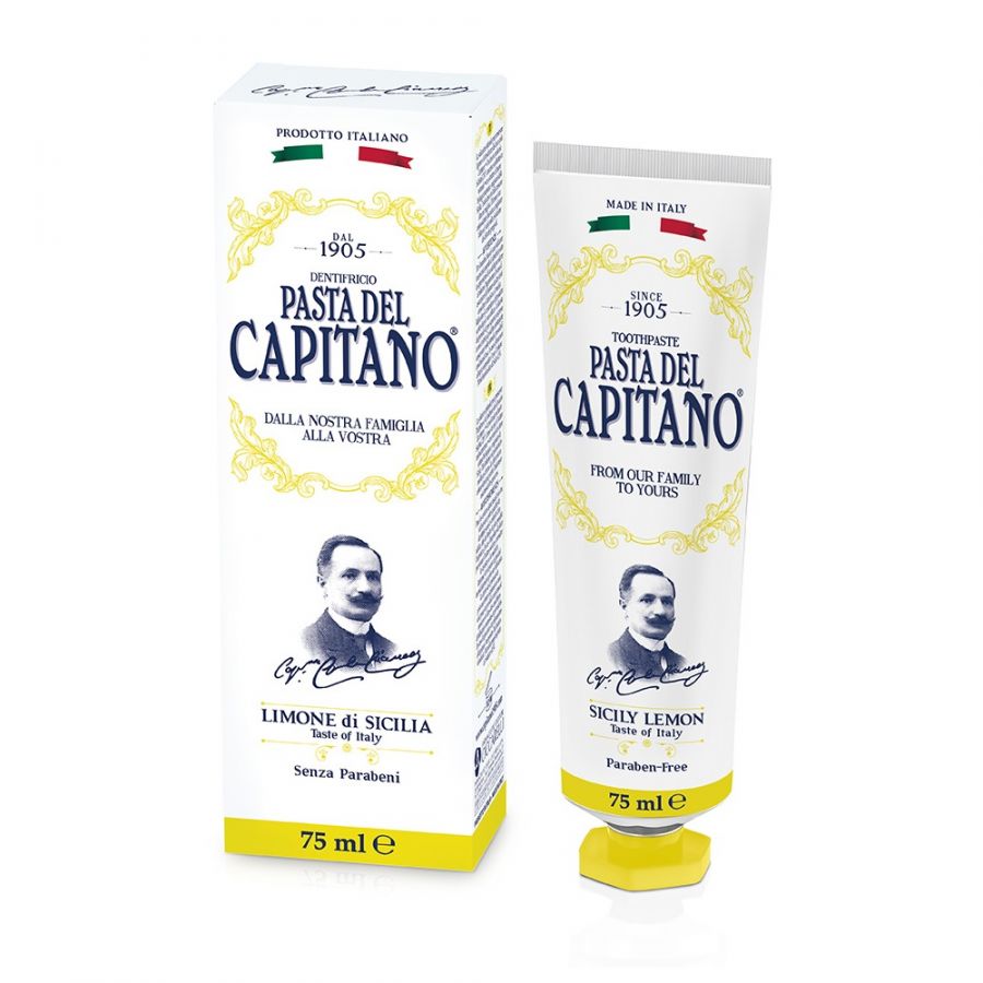 Pasta del Capitano Паста зубная 1905 сицилийский лимон 75 мл