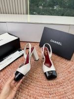 Босоножки на каблуке CHANEL Premium Босоножки на каблуке CHANEL Premium