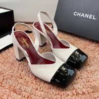 Босоножки на каблуке CHANEL Premium Босоножки на каблуке CHANEL Premium
