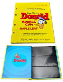 Альбом для вкладышей Donald (классическая серия 103шт), желтый. Limited Edition. Msh Oz verified