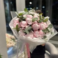 Букет "Пионовая нежность"