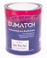 Eumatch Эмаль E741J-1 Super Blue Peal / Супер голубой перламутр