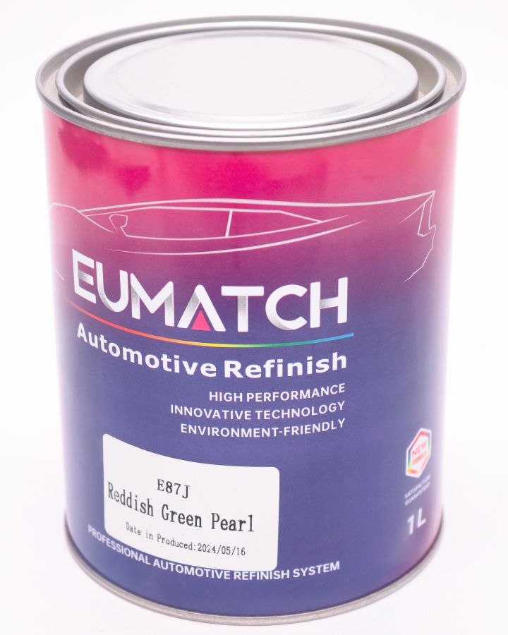 Eumatch Эмаль E87J Reddish Green Pearl / Красно-зелёный перламутр