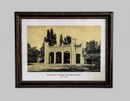 Картина-репродукция Кисловодск. Галлерея Источника Нарзан, 1910 год на холсте в багете