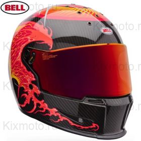 Шлем Bell Eliminator Grime Mad Society Carbon LE