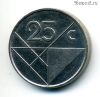 Аруба 25 центов 2002
