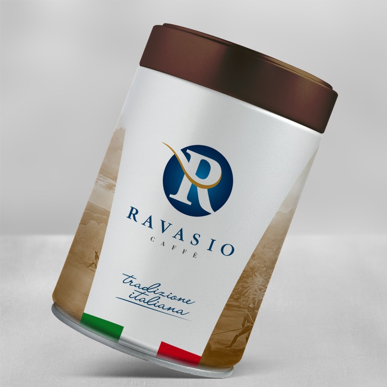 Кофе молотый Арабика 100% 250 г, Caffe Ravasio macinato 250 g