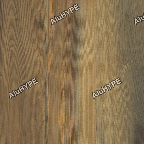 Алюминий рулонной окраски для фасада 1,5х1500х4000 покрытие PlastCover цвет 1355 Дуб Гранж AluHype