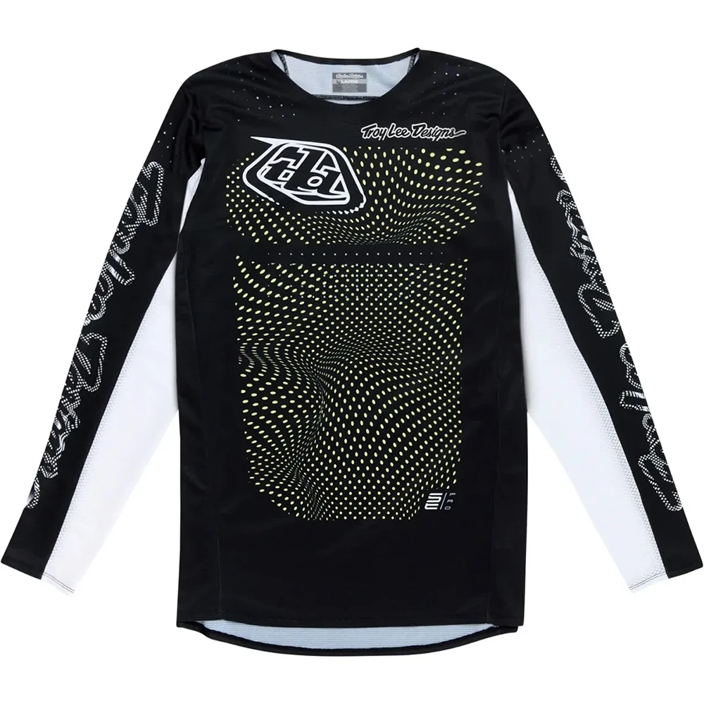 Troy Lee Designs SE Pro Vectra Black джерси для мотокросса
