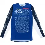Troy Lee Designs SE Pro Vectra Blue джерси для мотокросса