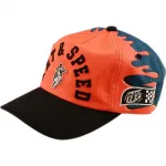 Troy Lee Designs Unstructured Finish Line Coral/Blue бейсболка
