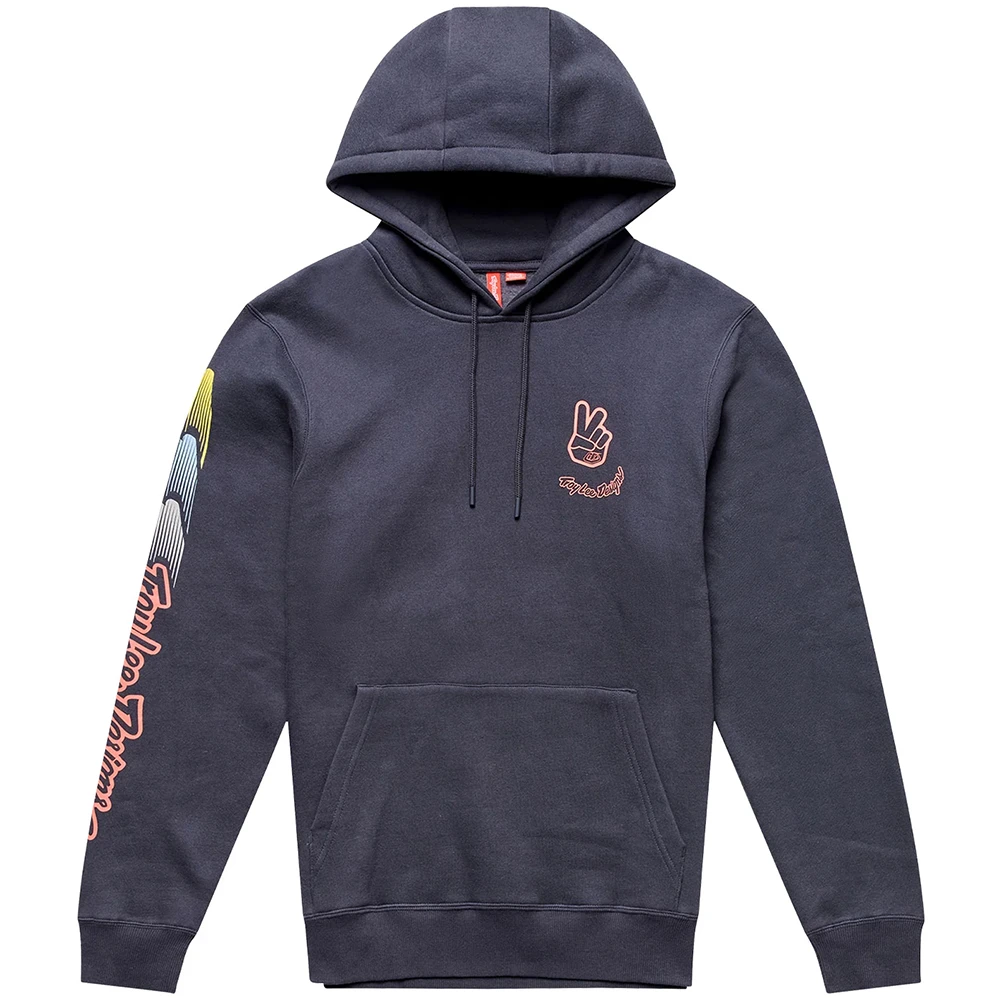 Troy Lee Designs Peace Out Pullover Carbon/Black толстовка