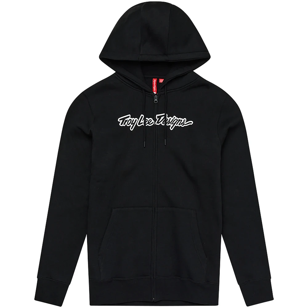 Troy Lee Designs Signature Zip Up Black толстовка