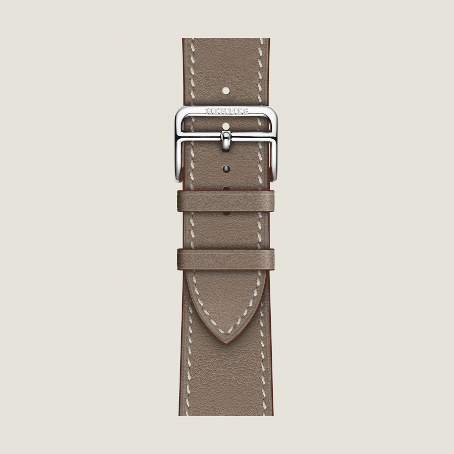 Ремешок Apple Watch Hermès 46mm Etoupe Single Tour (для корпуса 44/45/46/49)