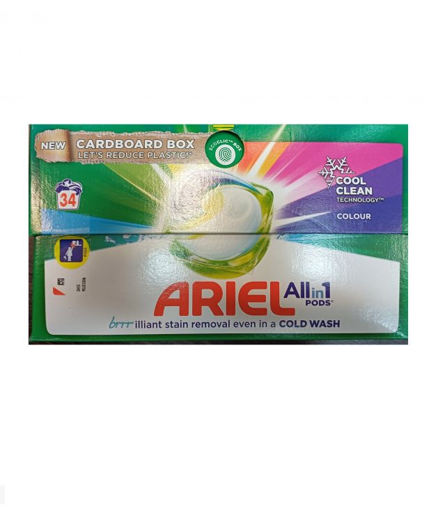 Ariel 3в1 капсулы color 34 шт