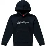 Troy Lee Designs Signature Black толстовка подростковая