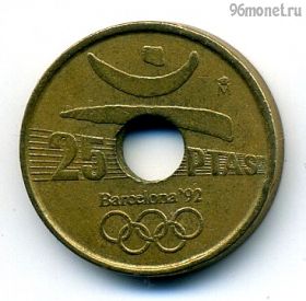 Испания 25 песет 1991
