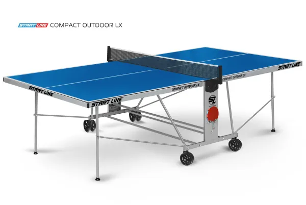 Теннисный стол Compact-2 LX Всепогодный 6 Синий
