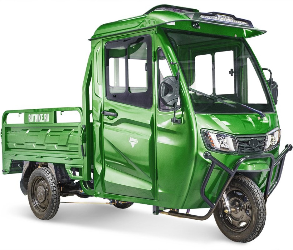 Грузовой электротрицикл Rutrike КАРГО Кабина обогрев 1500 60V1000W
