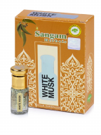 Духи масляные White Musk | Белый Мускус | 3 мл | Sangam Herbals | Унисекс