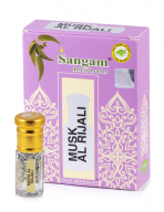 Духи масляные  Musk al Rijali |  Муск аль Риджали | 3 мл | Sangam Herbals | Женский