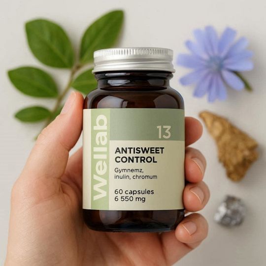 ANTISWEET CONTROL БАД для поддержки углеводного обмена Welllab