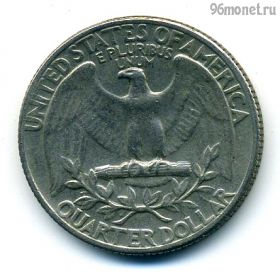 США 25 центов 1967