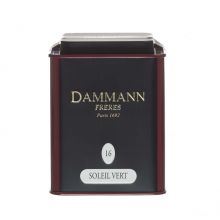 Чай зелёный Dammann Frères Зелёное солнце в жестяной банке - 100 г (Франция)
