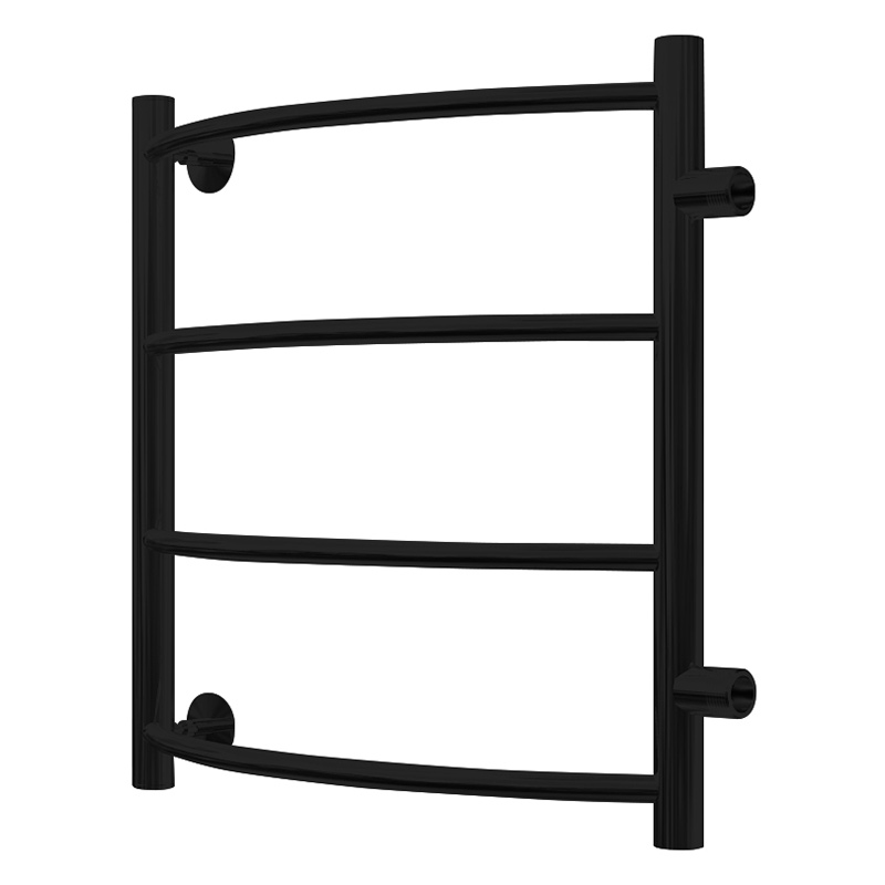 Полотенцесушитель MELODIA Classica/Классика 50х60х3/4" П4 м/о 50 бок.подкл. чёрный MTRCA5060bk