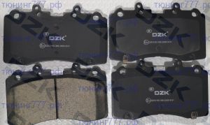 Колодки тормозные передние, DZK керамика для версии Танк 700 гибрид 517 л.с.