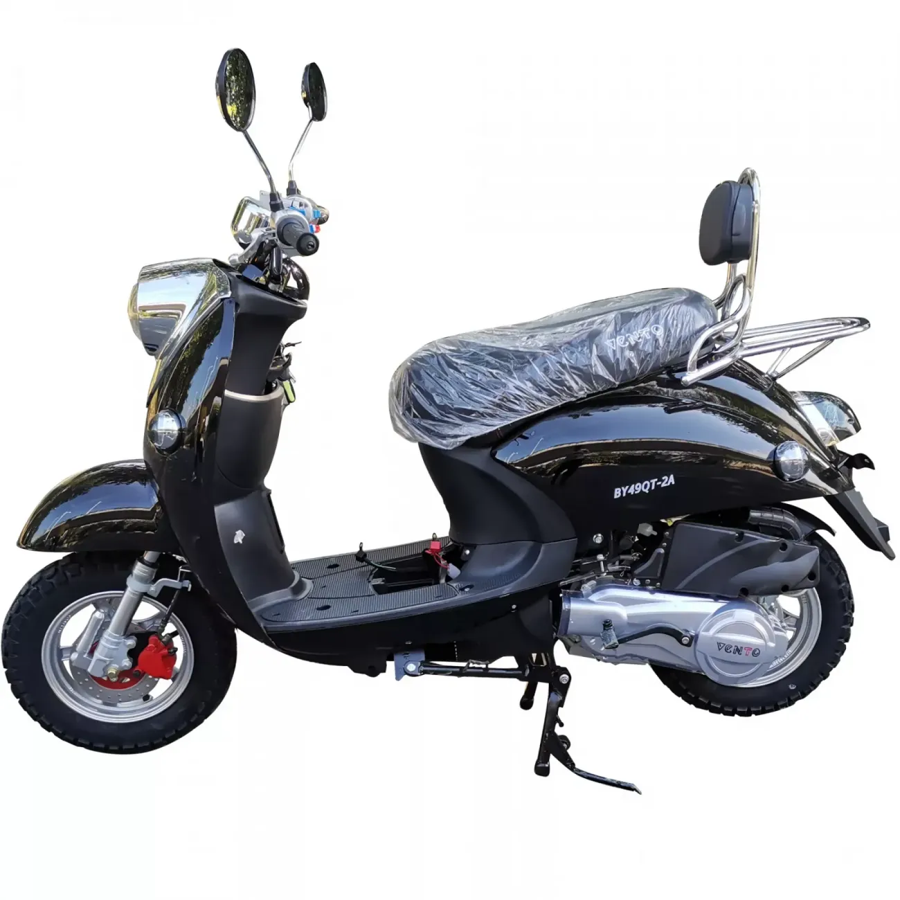 Скутер VMC BY49QT-2A Retro (38757) Black