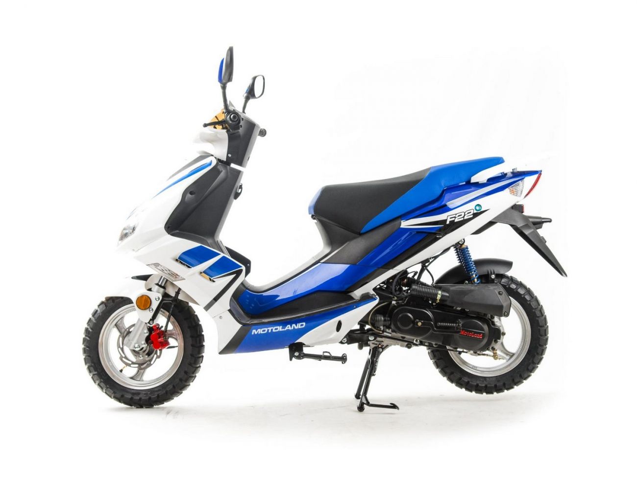 Скутер Motoland F22 Y50QT-7A Blue