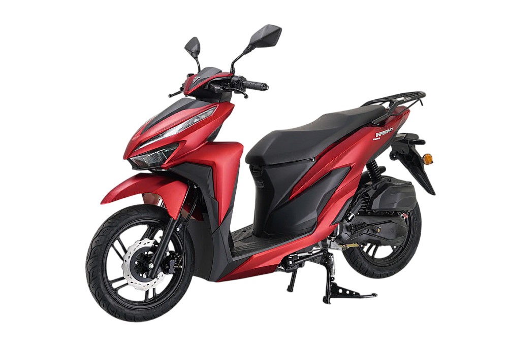 Скутер VMC BY49QT-5A Inferno T1700 (24932) Red-Black