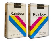 Сигареты - Rainbow. USA blend. Китай 90е годы. Редкие. verified