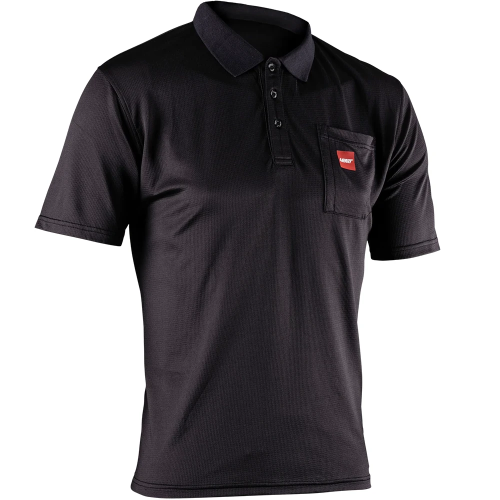 Leatt Team Polo Shirt Black футболка поло