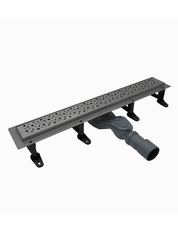 Душевой лоток CEZARES SLIDER 60 см, SLIDER-LD-60-GM, оружейная сталь