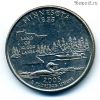 США 25 центов 2005 Р Миннесота
