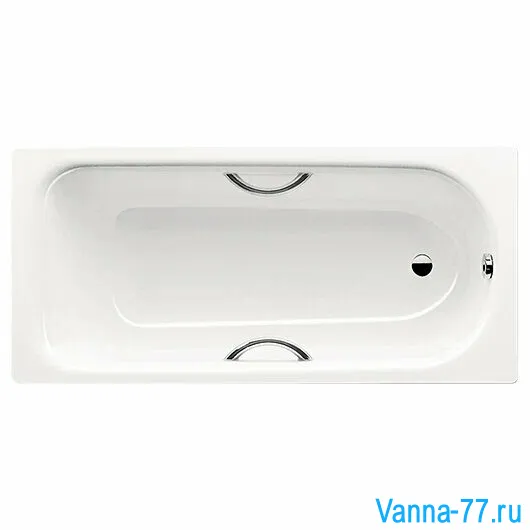 Ванна стальная Kaldewei Saniform Plus Star 336 170х75 с отверстиями под ручки 133600010001