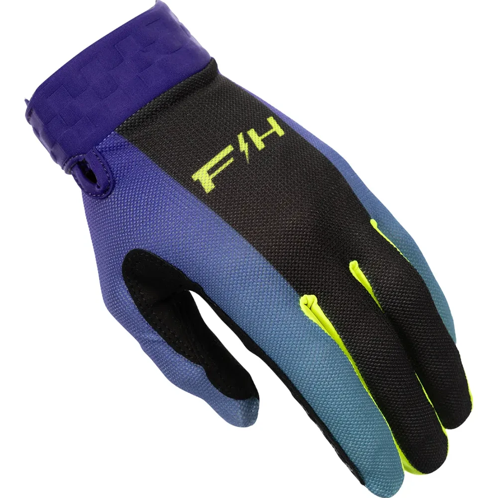FastHouse Vapor React Light Indigo/Black перчатки для мотокросса
