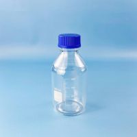 Банка для реактивов Labdevices GL45, 500 мл, стекло Boro 3.3, светлое стекло, с винтовой крышкой, градуированная