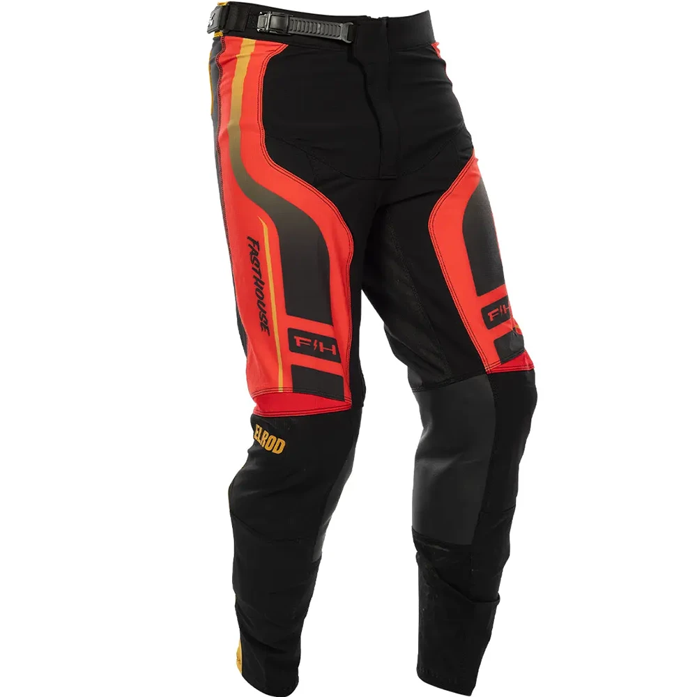 Fasthouse Elrod React Racing Red/Black штаны для мотокросса