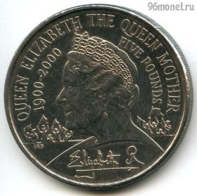Великобритания 5 фунтов 2000