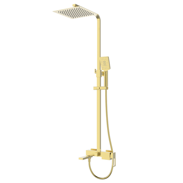 Душевая стойка BelBagno Luce LUC-VSCM-ORO