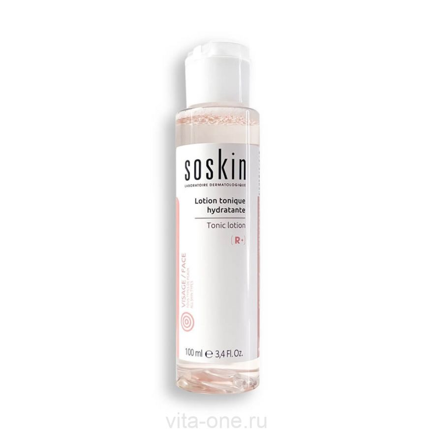 Успокаивающий тоник SOSKIN Tonic lotion 100 мл