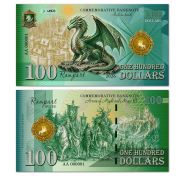 100 Dollars Heroes 3 Rampart. Оплот. Памятная банкнота. UNCB Oz Msh WB