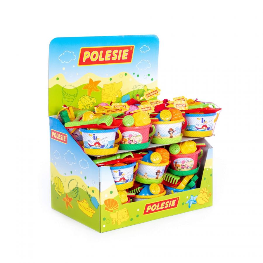 Набор песочный (дисплей №54) Polesie (в дисплее 27 наборов)