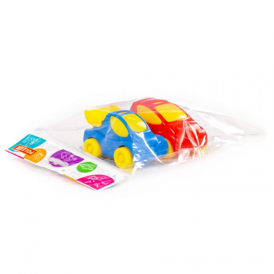 Набор автомобилей "Беби Кар" №1 (2 шт) (в пакете)